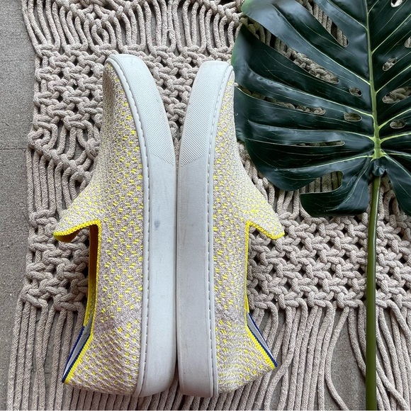 Rothy’s Sneakers Size 10 - Sunshine Honeycomb - Picture 6 of 12